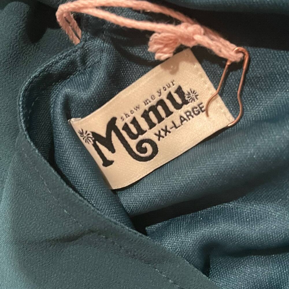 NWT Show Me Your Mumu Kendall‎ Maxi Deep Jade Size XXL - Picture 6 of 7